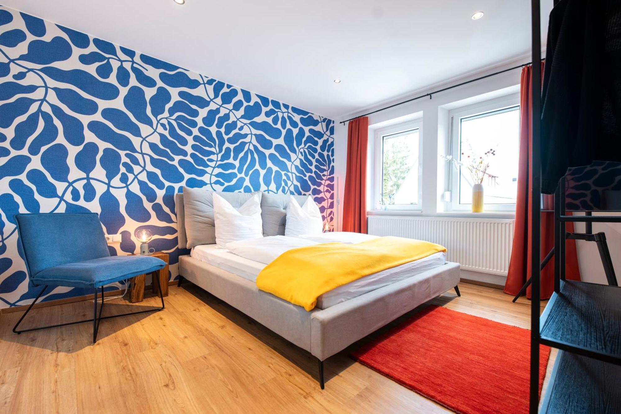 Bunter Hund Apartments - Zentrales Apartment, Parkplatz, Wintergarten, Kinderzimmer ローテンブルク・オプ・デア・タウバー エクステリア 写真